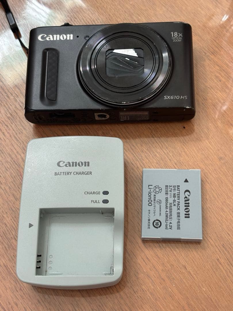 Canon SX610 HS コンパクトデジタルカメラ【ジャンク】