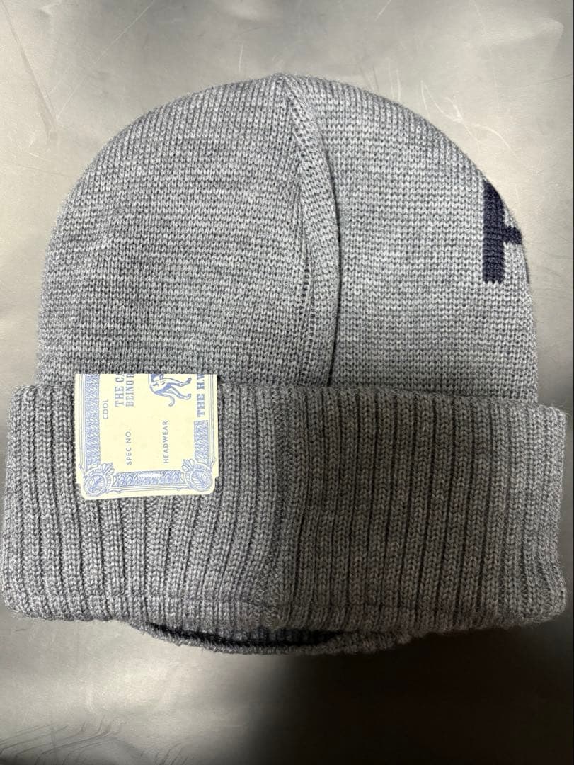 THE H.W.DOG&CO FACEMASK BEANIE グレー
