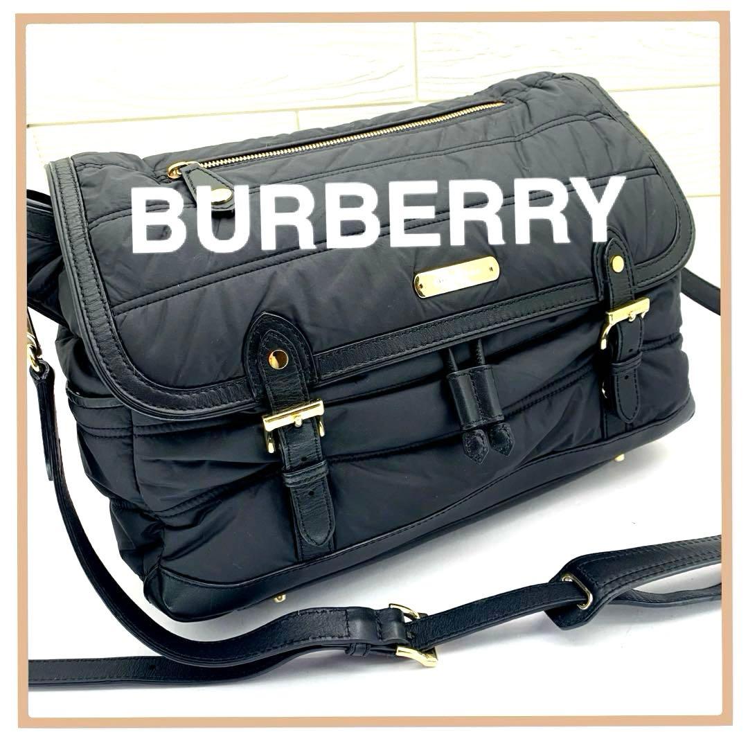 希少！Burberry ノバチェックマザーズバッグ キルティングレザー2Way オンライン アウトレットファッション - 希少！Burberry ノバチェック