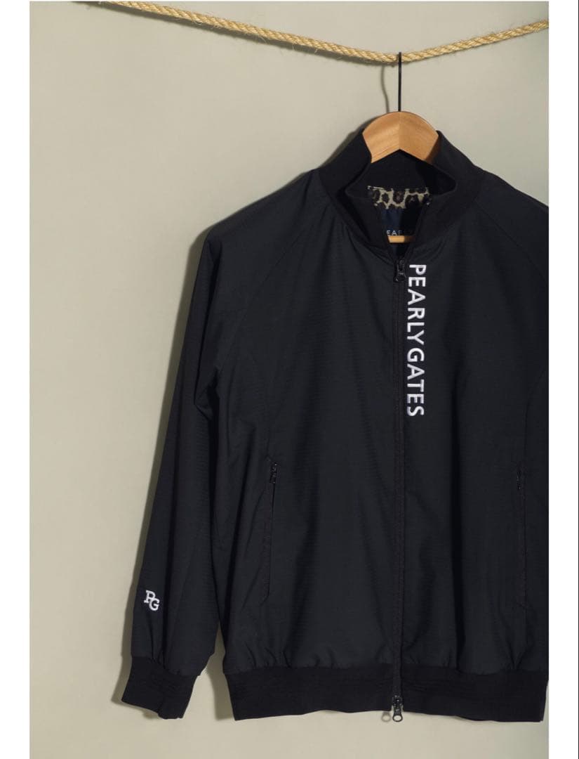 極美品早い者勝ち✨PEARLY GATES ブラックジャケット サイズ PEARLY GATES（パーリーゲイツ） ブルゾン アウター 「PEARLY GATES