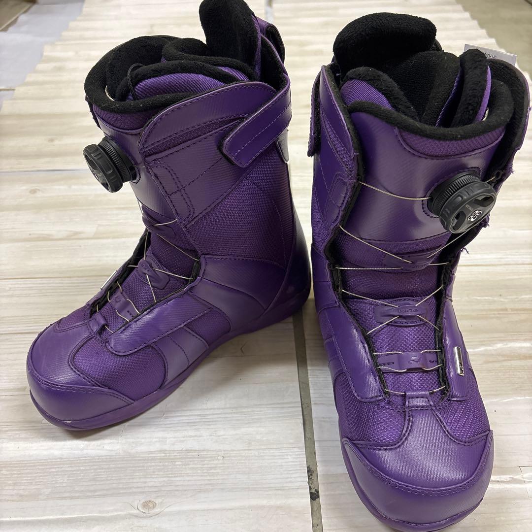 【希少】RIDE SAGE BOA COILER 24.5cm パープル仕様