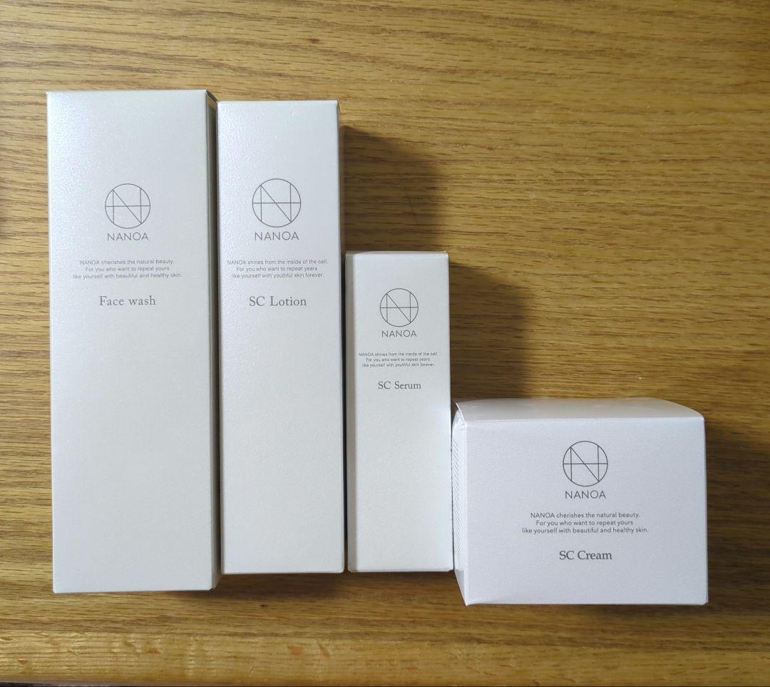 NANOA ナノア　スキンケアセット EGF 配合 4点セット Amazon.co.jp: NANOA ギフトセット 【医師が大注目のヒト幹細胞
