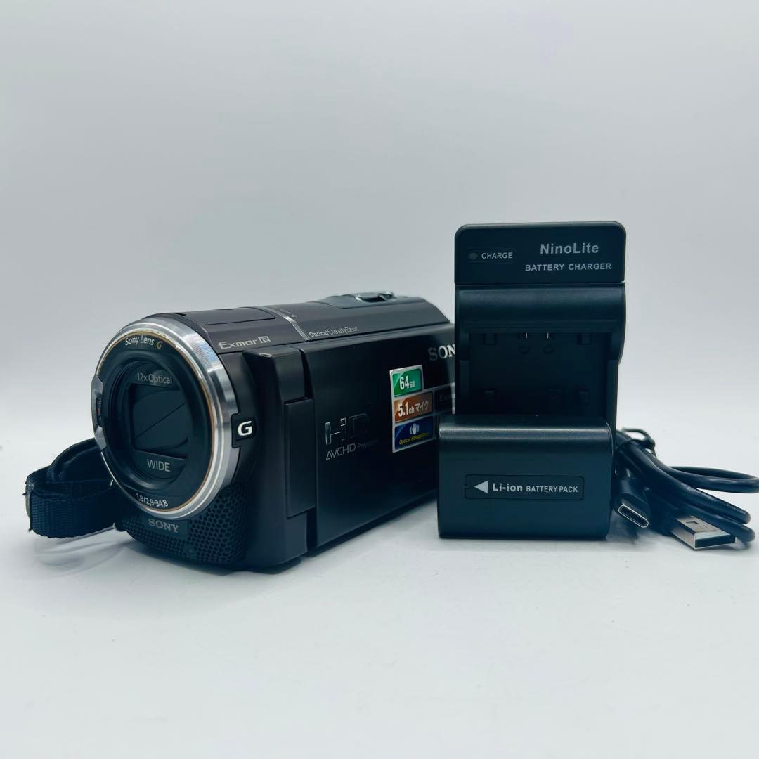 SONY Handycam HDR-CX590V ビデオカメラ Amazon | SONY HDビデオカメラ Handycam HDR-CX590V シャンパン