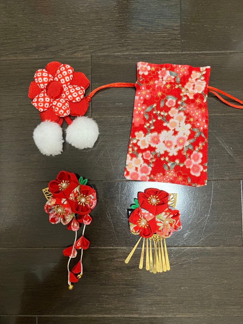 京都 花ひめ 七五三 着物 被布 3歳 9点セット＋おまけ - メルカリ