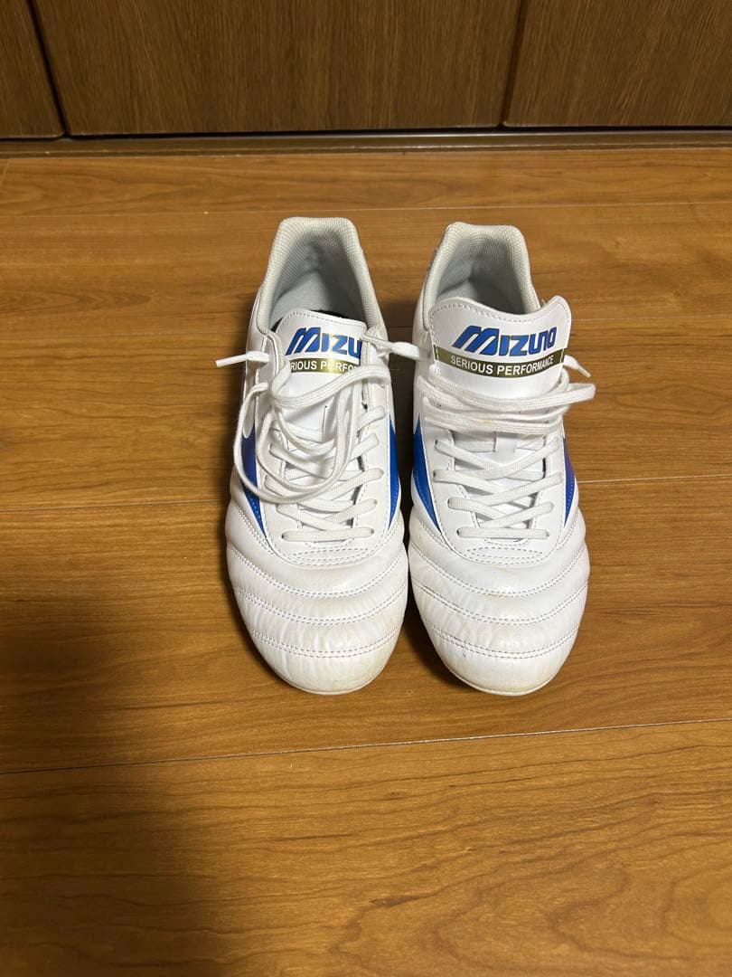 【中古】モレリアⅡクラブ　ホワイト×ブルー　27cm 海外版 新品 海外限定モレリア2クラブ 27 5cm｜Yahoo!フリマ（旧PayPayフリマ）