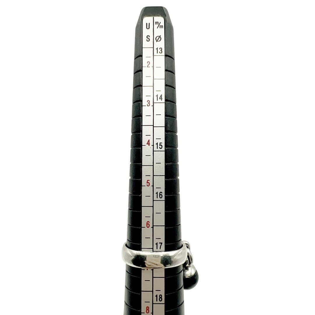 ティファニー ブラックオニキス ボール シルバー リング 14号 - メルカリ