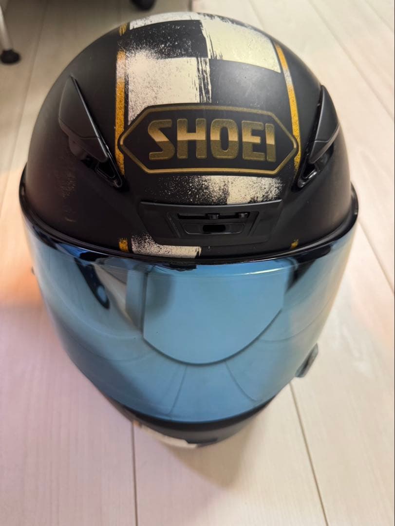SHOEI フルフェイスヘルメット ブラック/ゴールド Z-8 FEARLESS フィアレス TC-5 BLACK/GOLD マットカラー フルフェイス