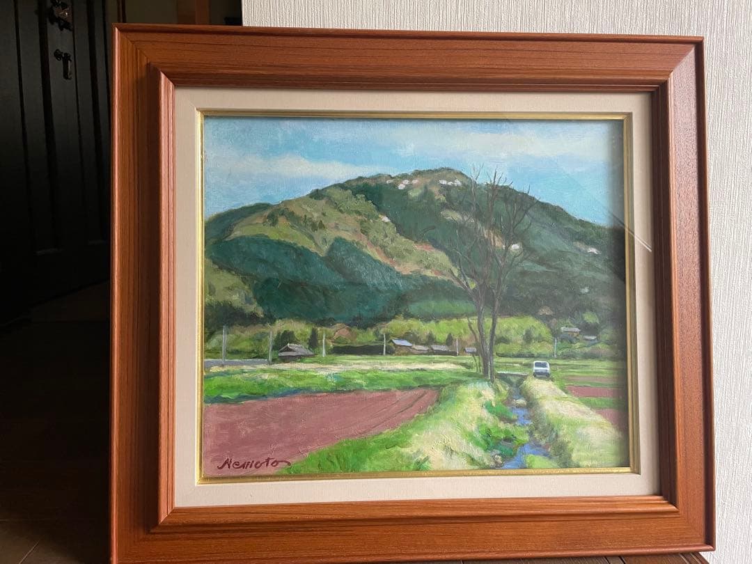 user_e25f308cさま専用 油彩画 F8 木製フレームチーク材 チークフレーム クリア | AXCIS ONLINE