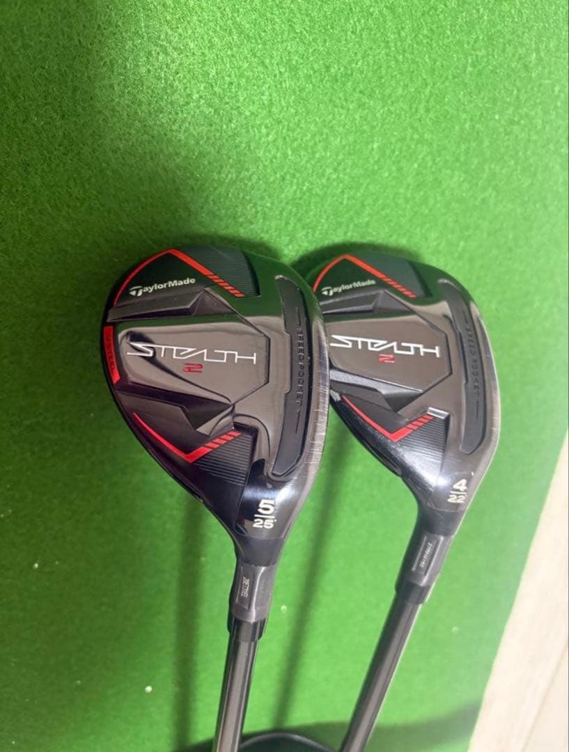 テーラーメイド STEALTH 2 レスキュー 4U・5U セット（純正R） テーラーメイドの2023年の新作「ステルス2」レスキュー3機種の違いを