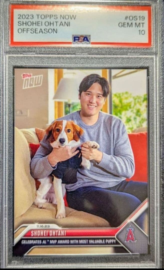 2023 Topps Now 大谷翔平 MVP デコピン PSA10 - メルカリ