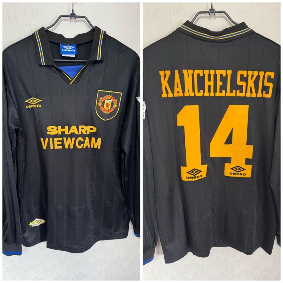 マンチェスターユナイテッド 93-95 ユニフォーム ホーム 長袖 UMBRO