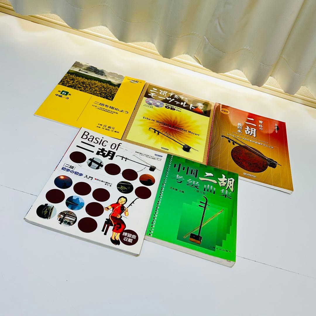 付属品大多数】高級 二胡 本革 蛇革 中国 民族楽器 紅木 ハードケース