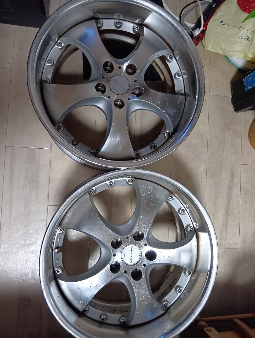 ゆ*う様 18インチ　9,5J 　5-114,3　2本