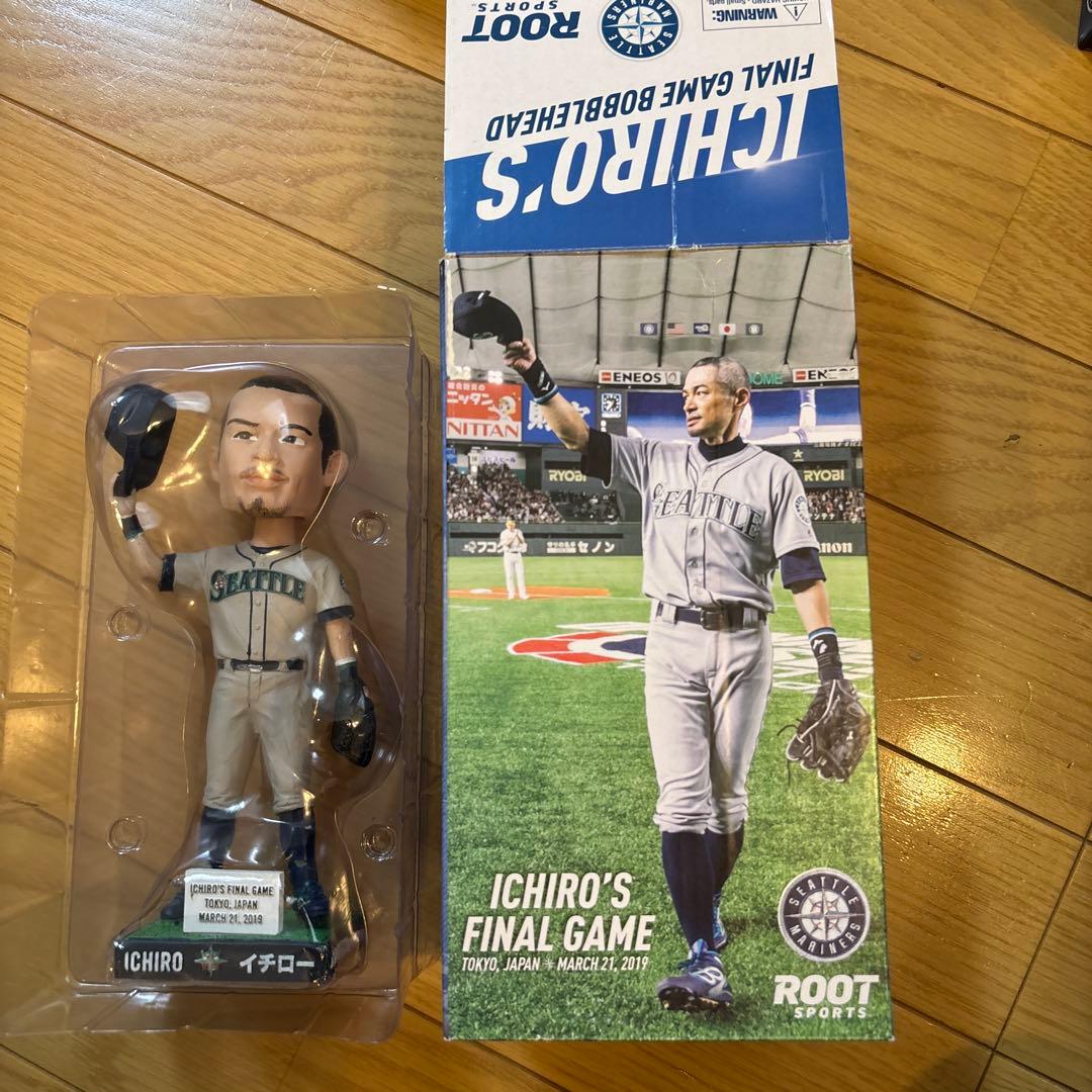 イチロー ファイナルゲーム2019年マリナーズボブルヘッド - メルカリ
