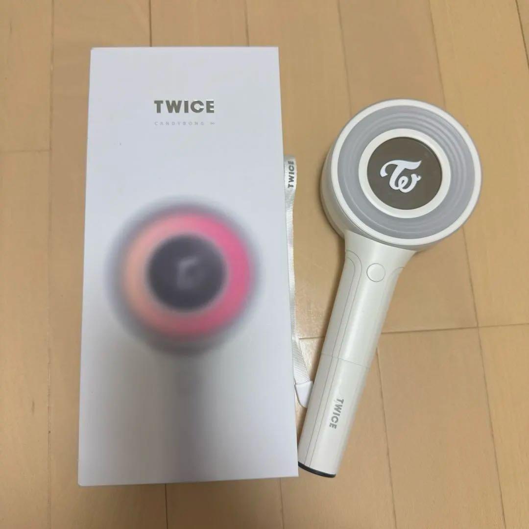 TWICE ペンライト CandyBong♾️キャンディーボン　　動作確認済み TWICE OFFICIAL SITE