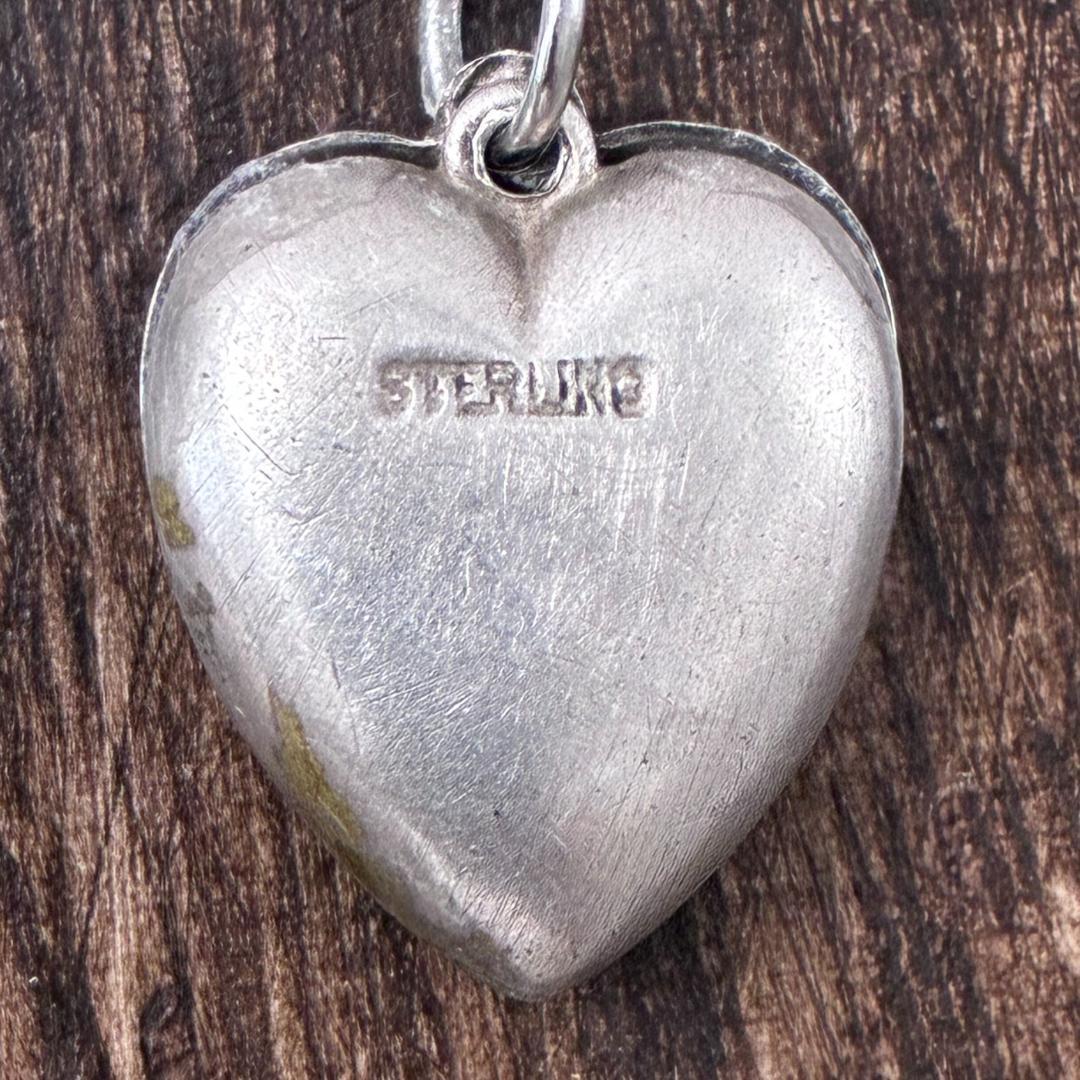 スウィートハートジュエリー ハート 花 シルバー ヴィンテージ