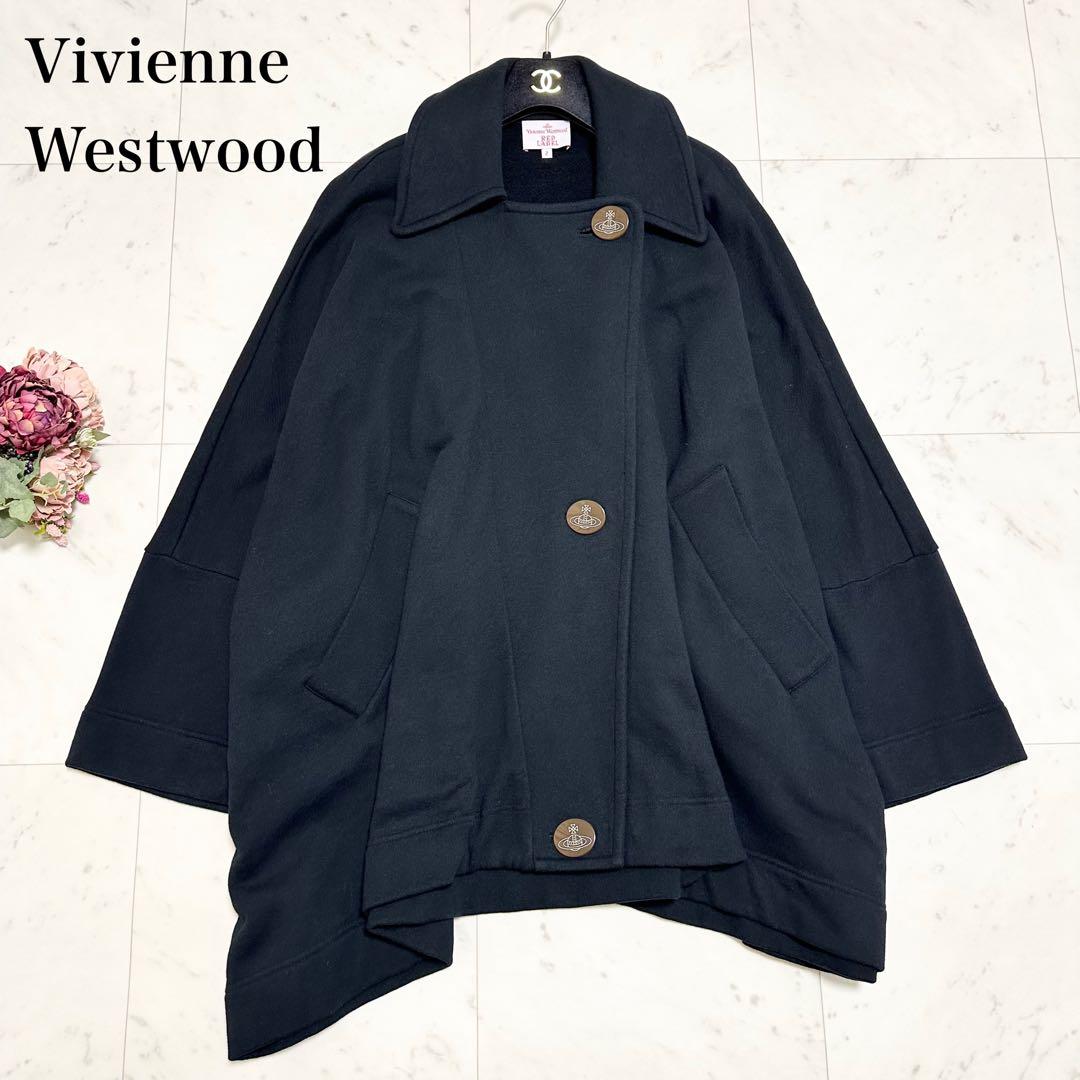 人気❤️ヴィヴィアンウエストウッド　ポンチョ　ケープコート　オーブ　黒　M 2026年最新】ヴィヴィアン ポンチョの人気アイテム - メルカリ