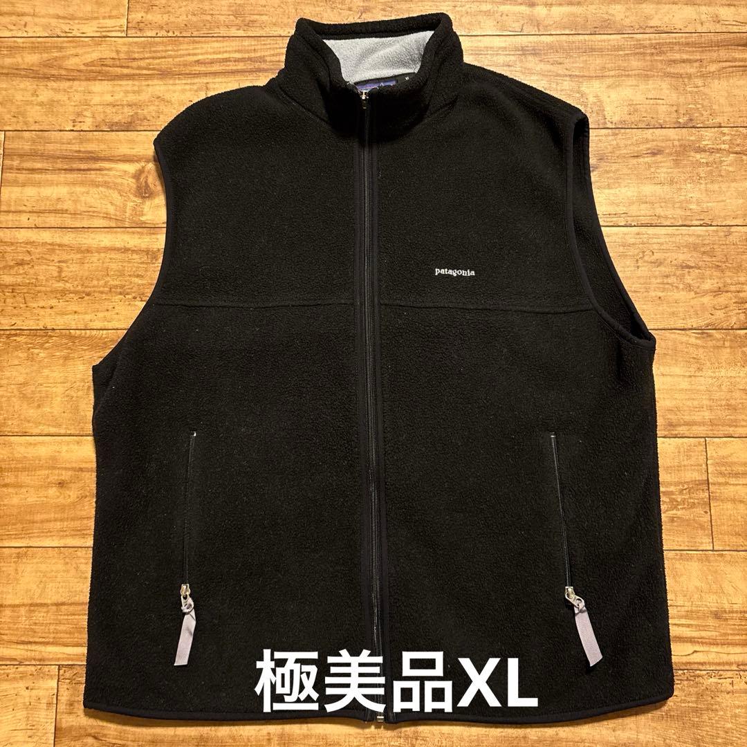 極美品patagonia シンチラベスト 00sブラック 11年製 Patagonia パタゴニア SYNCHILLA シンチラベスト フリース