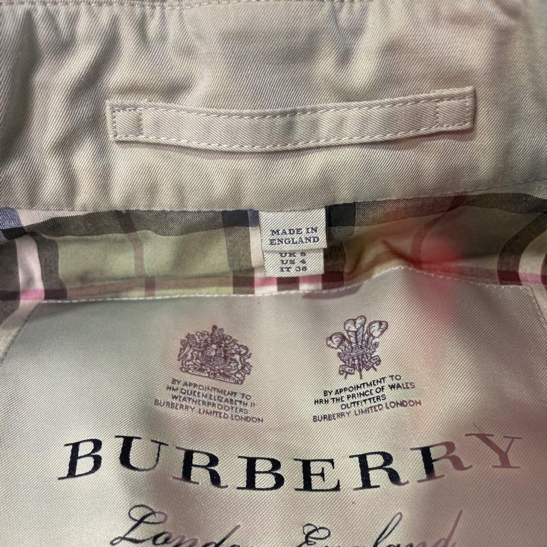 【sk/10.18/20】バーバリー チェルシー　ヘリテージトレンチコートUS4