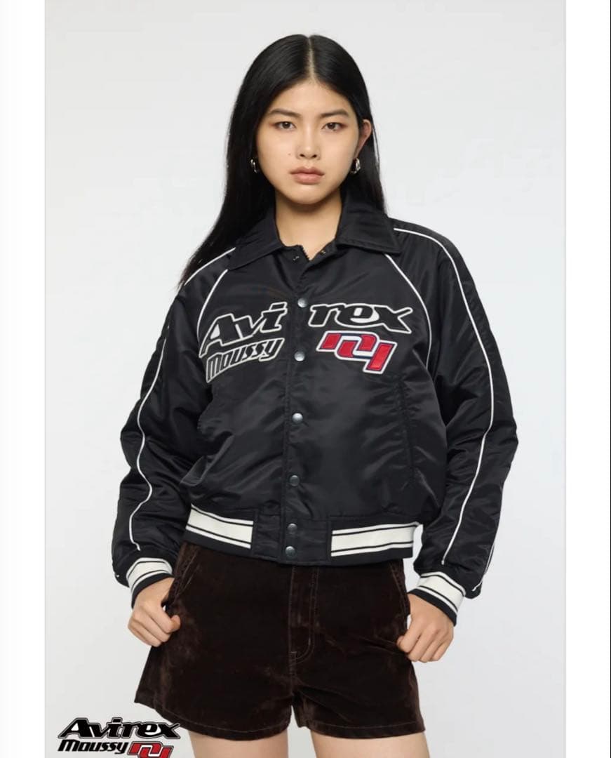 moussy AVIREX VARSITY ジャケット MOUSSY | AVIREX VARSITY ジャケット (ブルゾン ) |SHEL'TTER WEBSTORE