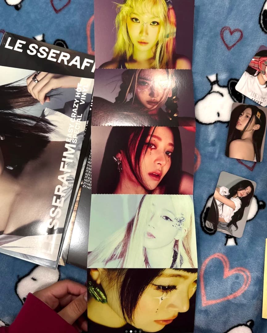 アナログ盤 LE SSERAFIM Easy Crazy Hot 新品 ルセラ - メルカリ