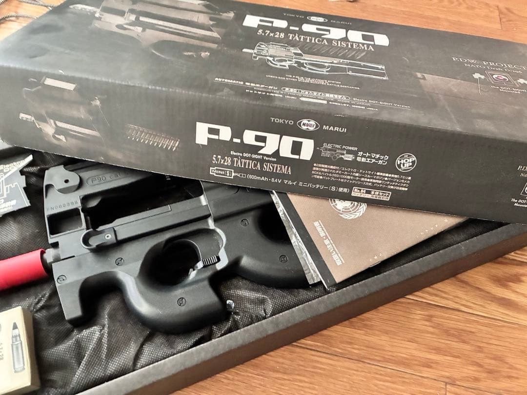 赤*ー様 東京マルイ P-90 電動ガン バッテリーなし 東京マルイ P-90プラス ver. LLENN | 東京マルイ エアガン,電動
