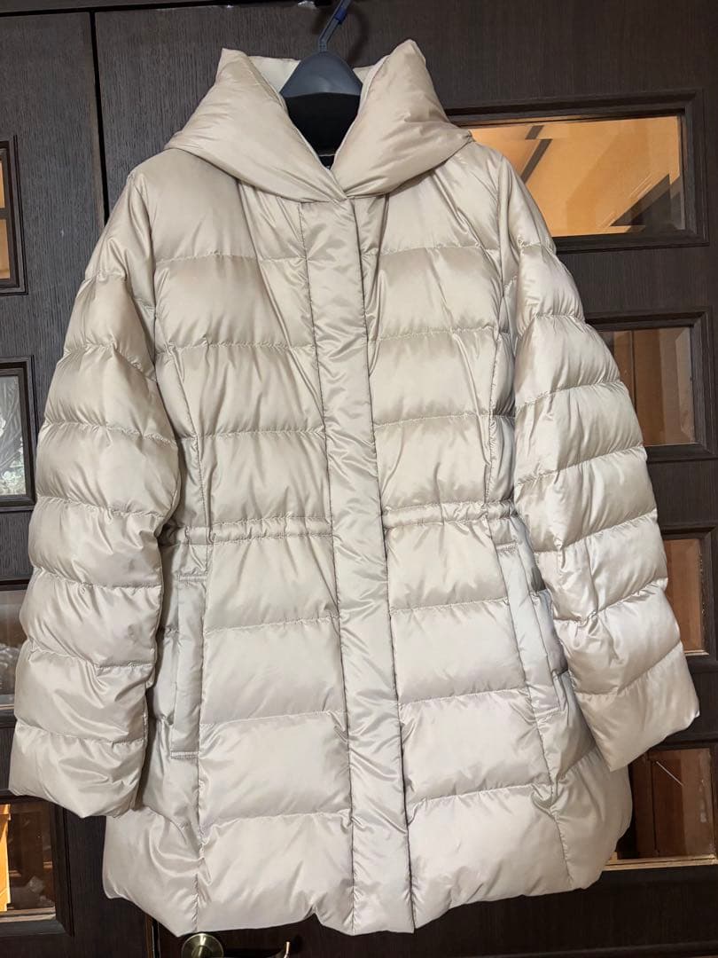 23区　今季シレータフタミドル丈ダウンコート　大きいサイズ　50 ベージュ 23区（ニジュウサンク） ダウンコート ダウンジャケット 「VERY12月号
