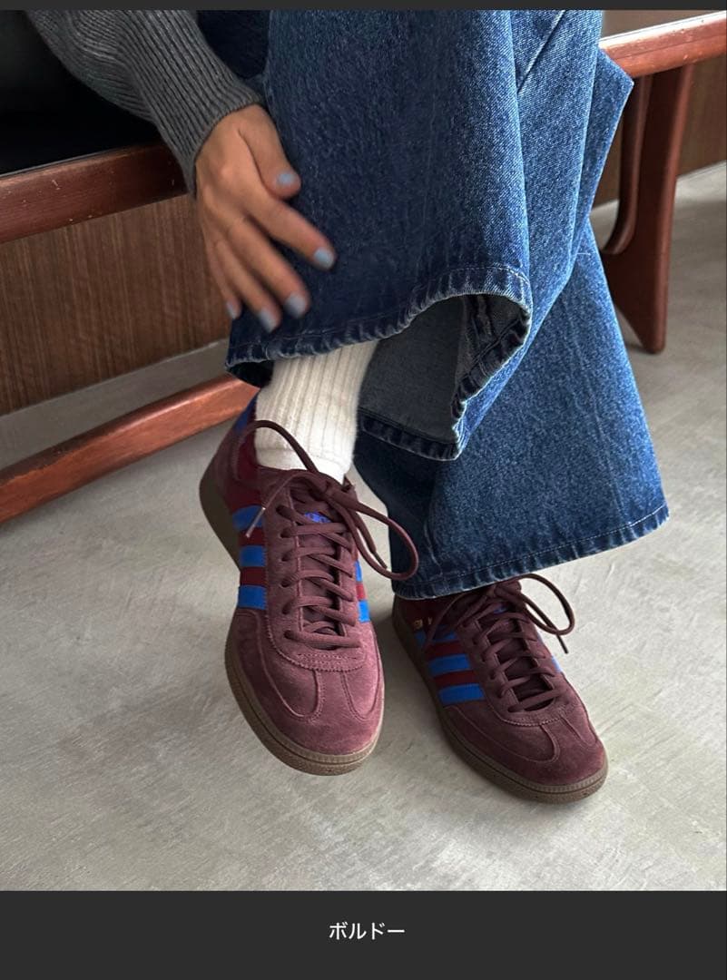 ADIDAS HANDBALL SPEZIAL Limitedボルドー23.5 Adidas Handball Spezial “Shadow Red” スニーカー | レッド | FARFETCH JP