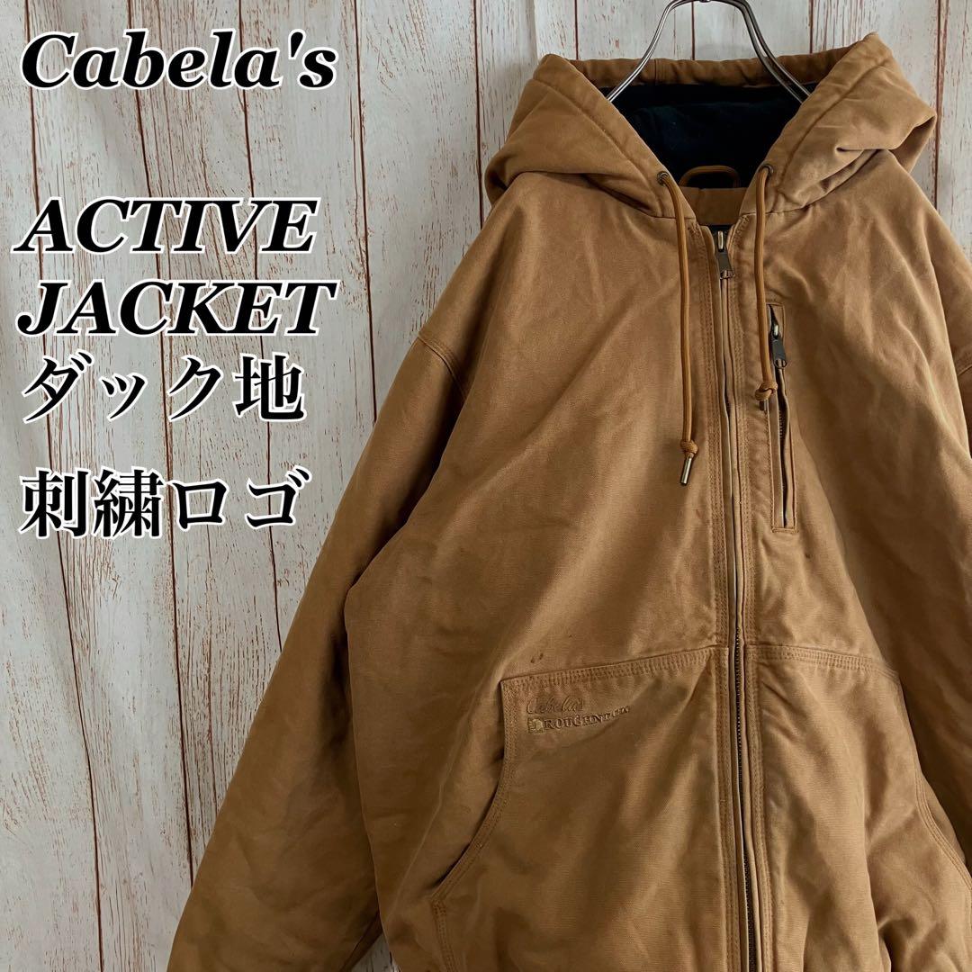 1297 カベラスアクティブジャケットダックジャケットダック地アメリカUSA古着 ◾️NEW ARRIVAL◾️ ・90's〜 Cabela's ダックアクティブジャケット