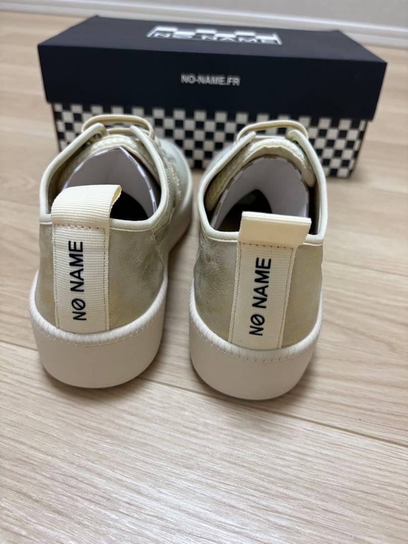 NO NAME アイボリースニーカー