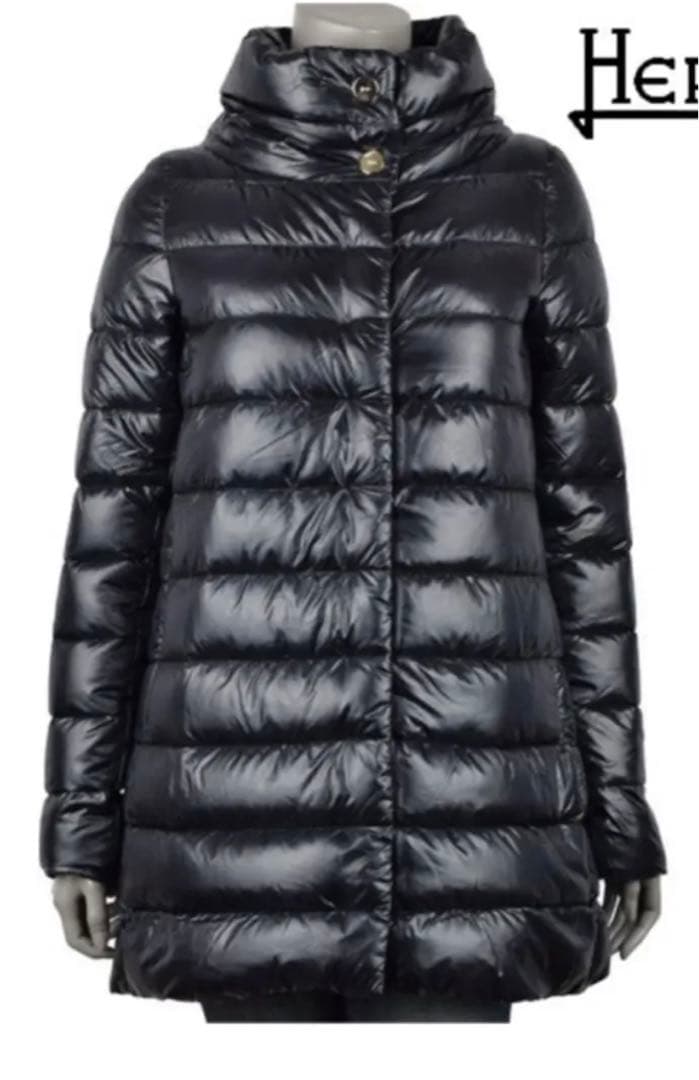 美品　ヘルノ　アメリア　ダウンコート HERNO（ヘルノ） HERNO ICONICO イコニコ ダウンコート AMELIA
