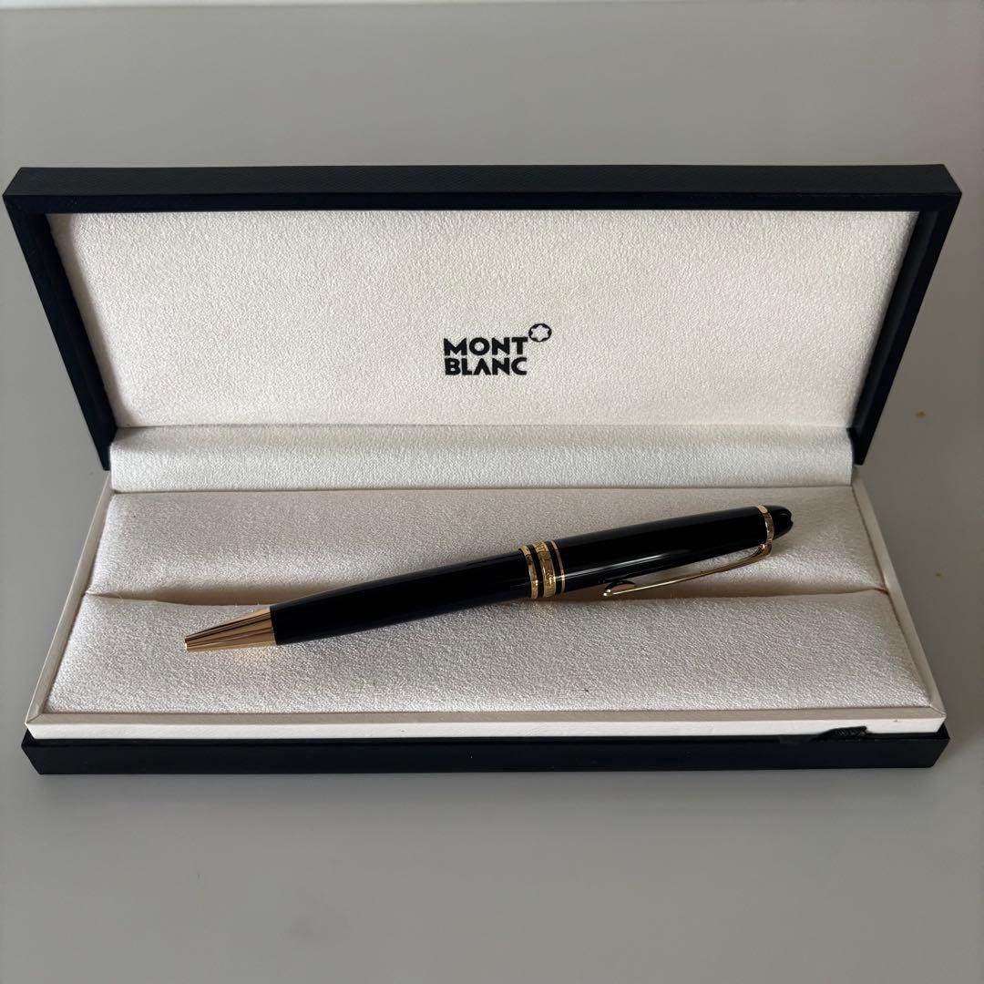 MONT BLANC モンブラン　黒 ボールペン 本体 専用ケース付き 楽天市場】【 SHiBA流 モンブラン 名入れ サービス代 1500円 】☆重要