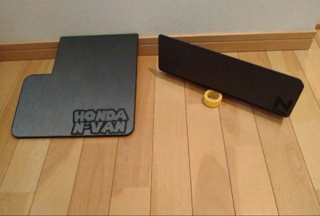 N-VAN　ハンドメイドテーブル改ショートタイプ＆インパネトレイセット！ N-VAN e専用 ハンドメイドテーブル&インパネトレイセット！ブラッシュ