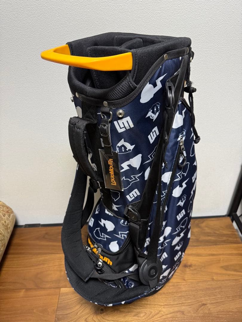 Loudmouth キャディバッグ 鉄腕アトムコラボ ネイビー LOUDMOUTH（ラウドマウスゴルフ） 2024年春夏 鉄腕アトムコラボ