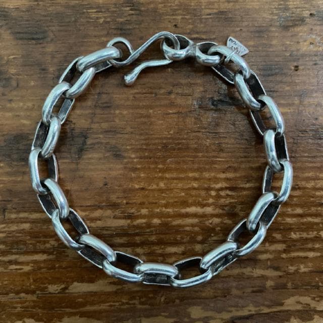 ナバホ RAY ADAKAI レイアダカイ ハンドメイド チェーン ブレスレット