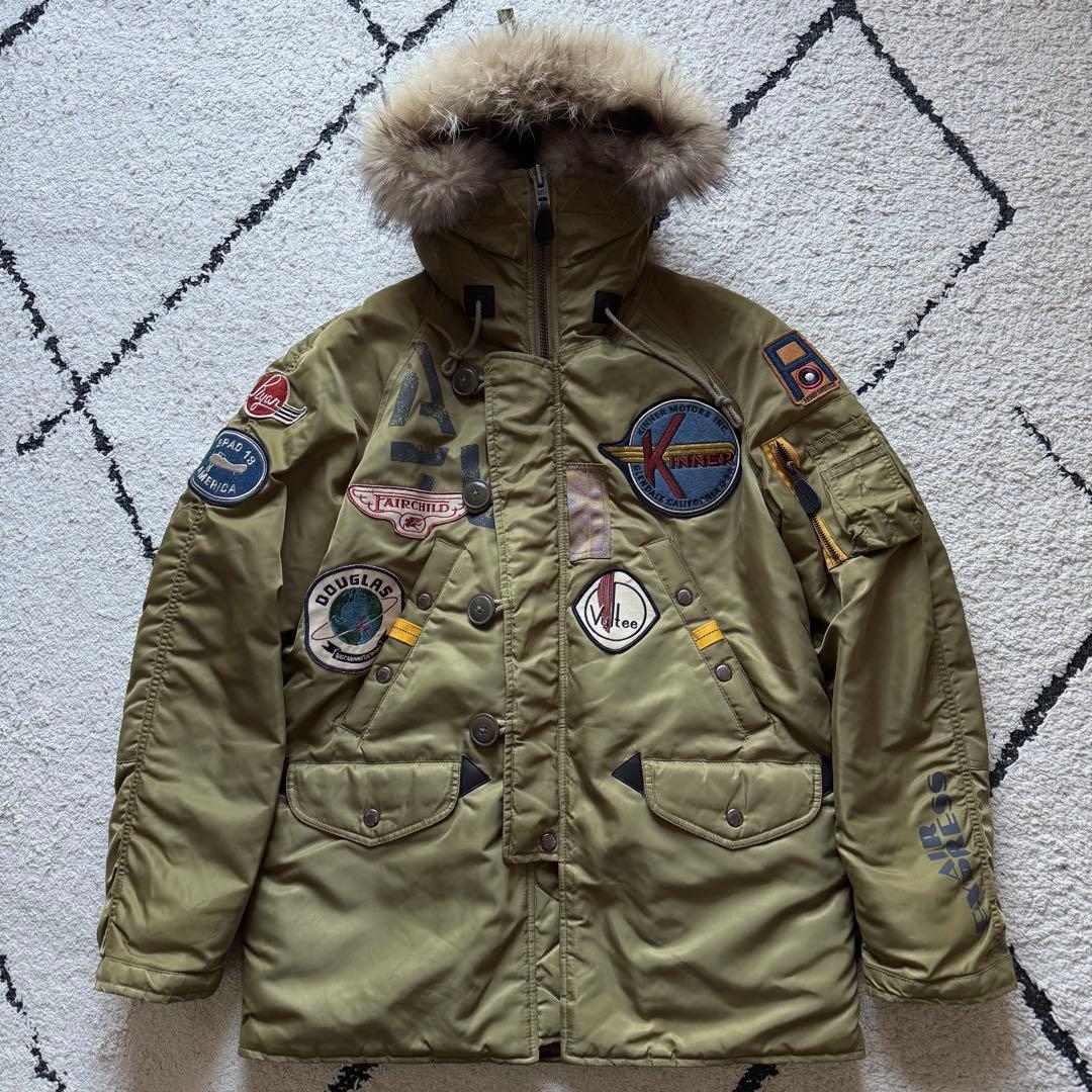 AVIREX N-3B フライトジャケット A.C.Cパッチド エアフォース　M 楽天市場】AVIREX 公式通販｜N-3B ヴィンテージ/N-3B VINTAGE