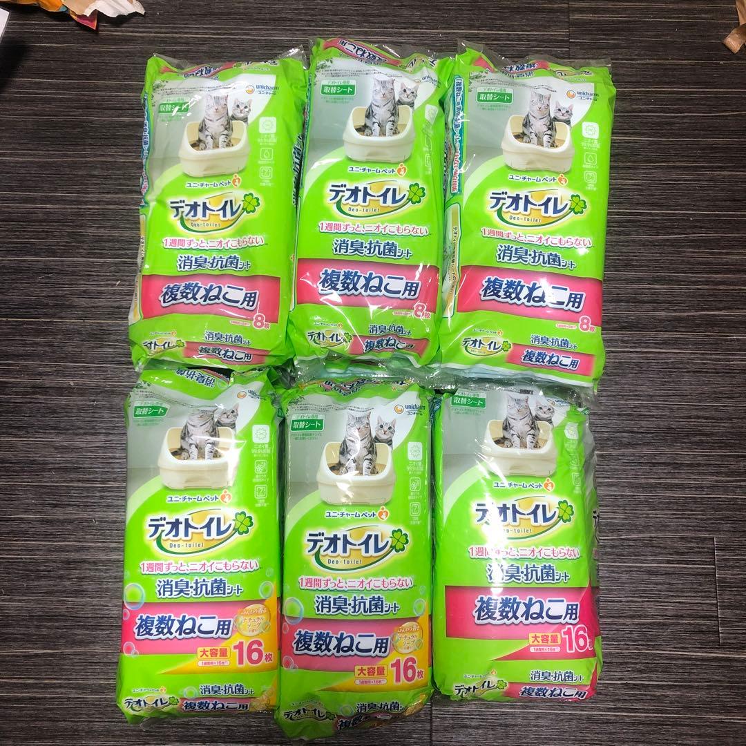 デオトイレ 消臭抗菌シート　合計　96枚 楽天市場】【あす楽】デオトイレ 1週間消臭・抗菌シート 大容量20枚入