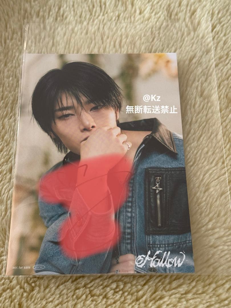 直筆サイン入り】Stray kids アイエン ポストカード Hollow - メルカリ