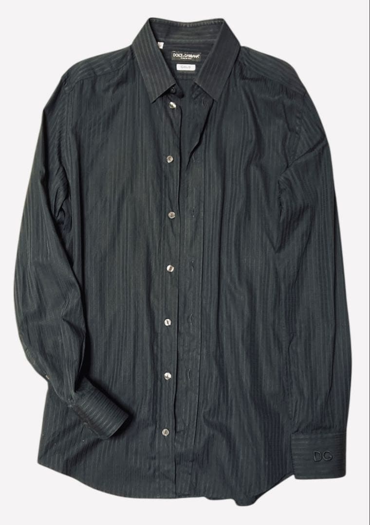 DOLCE&GABBANA ドルチェ&ガッバーナ GOLDラベル シャツ DOLCE&GABBANA ドルチェ&ガッバーナ GOLDラベル シャツ D&G