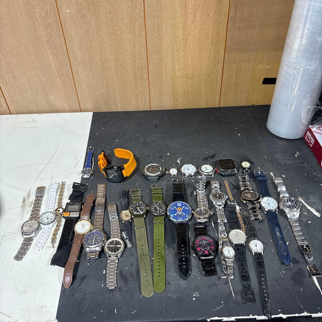 腕時計29個まとめ売り KNIS KYOTO】サンレイダイアル 日本製 自動巻き 腕時計 革ベルト