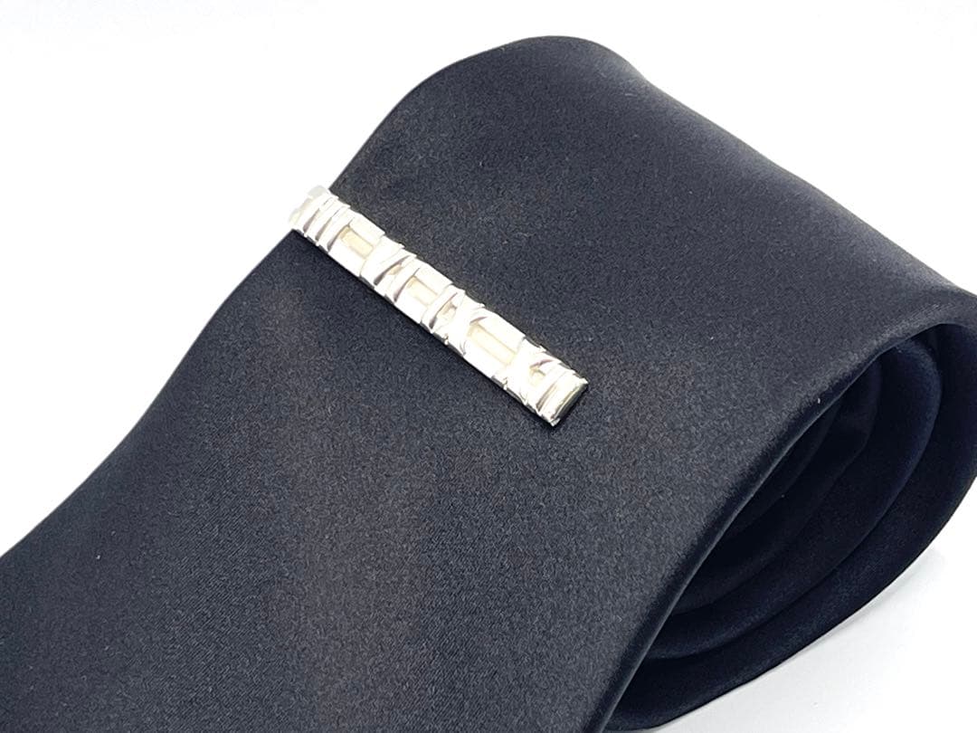 c531 美品　ティファニー　アトラス　1995 ネクタイピン　シルバー　925