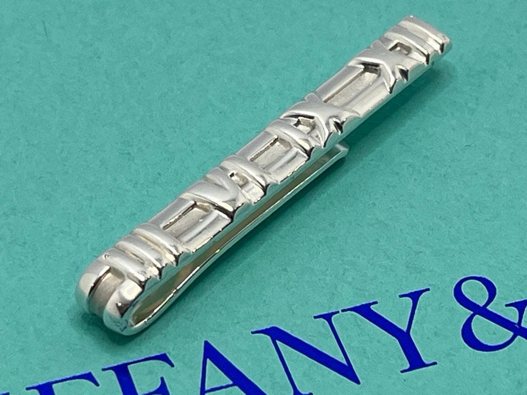 c531 美品　ティファニー　アトラス　1995 ネクタイピン　シルバー　925