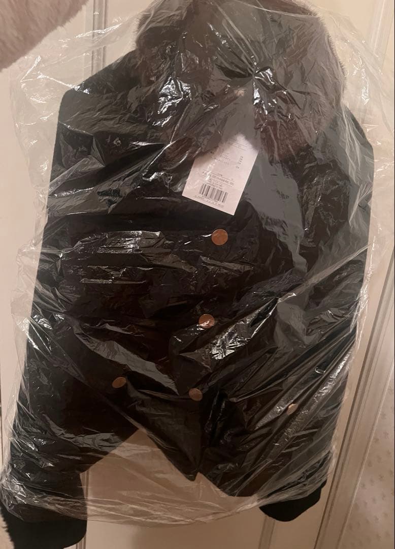 今期アプワイザーリッシェ ステンカラーショートコート ブラック