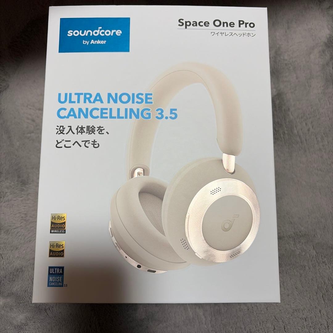 Anker Soundcore Space One Pro シャンパンゴールド