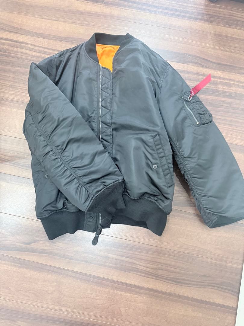 アルファ　MA-1 サイズ5L 楽天市場】ALPHA アルファ MA-1 フライトジャケット US（ゆったり