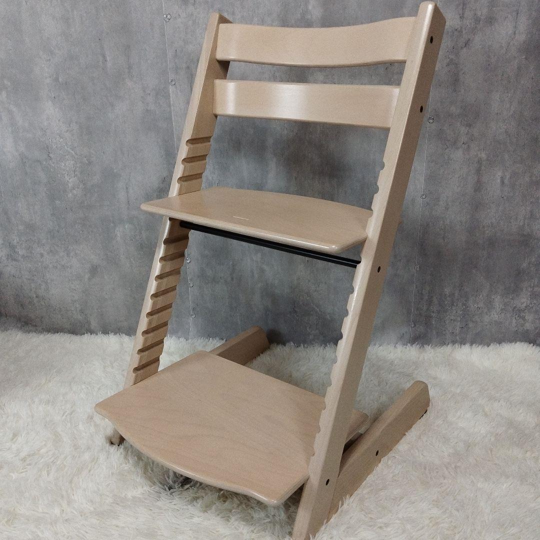 極美品　STOKKE　トリップトラップ　シリアル5　ストッケ　ホワイトウォッシュ 2026年最新】トリップトラップ ホワイトウォッシュの人気アイテム