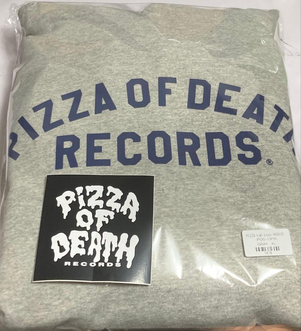 PIZZA Lab Logo HOODIE pizza of death XL - メルカリ