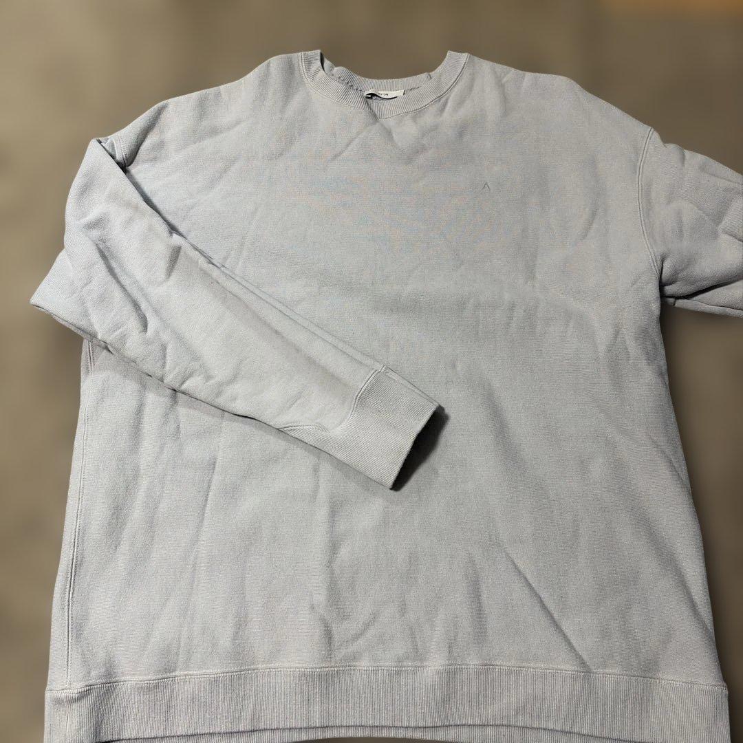 ATON ライトグレー スウェット サイズ06 ATON（エイトン） トレーナー スウェット メンズ レディース
