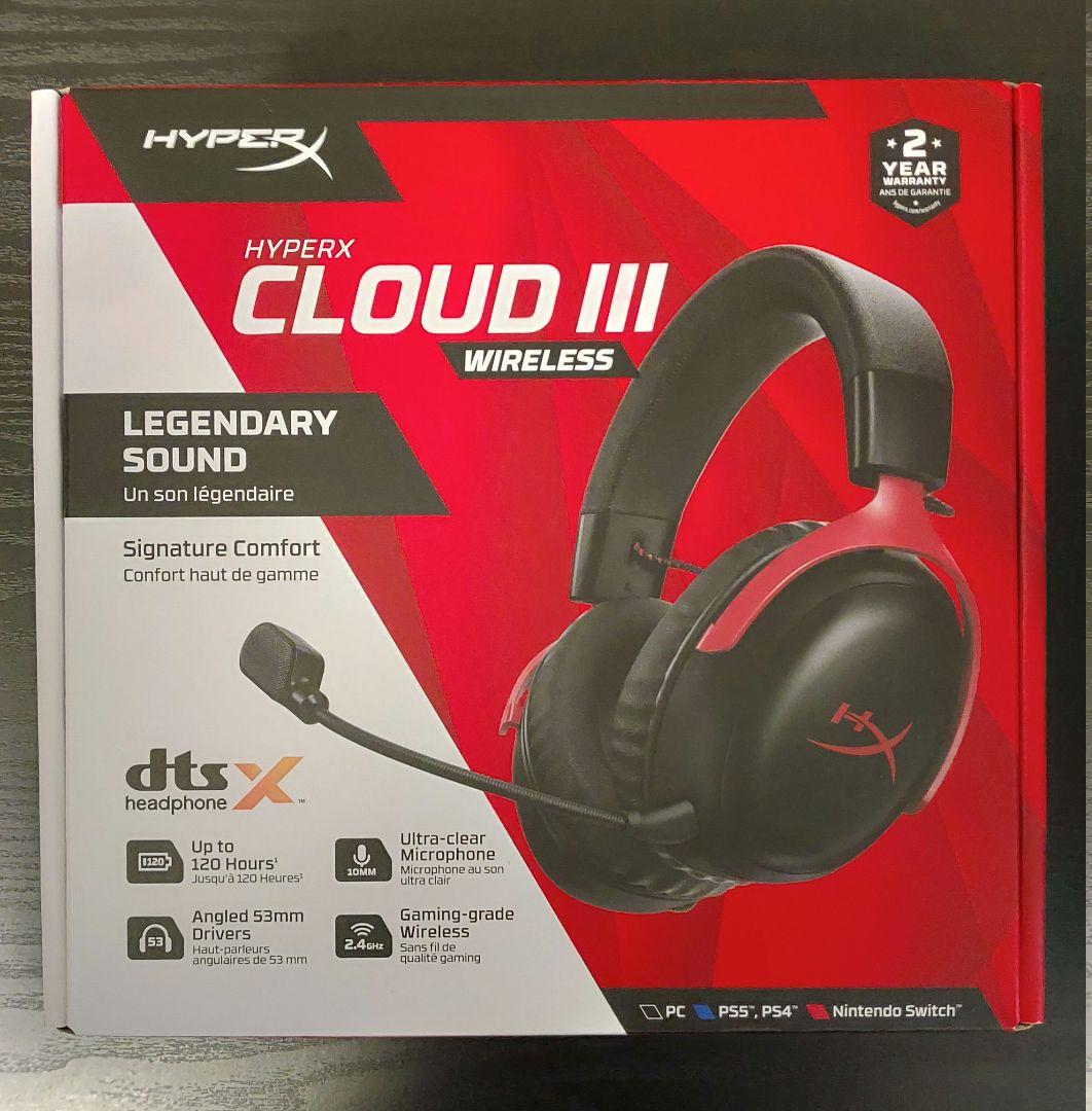 HyperX Cloud IIIワイヤレスゲーミングヘッドセット HyperX Cloud III ゲーミングヘッドセット 製品詳細 | 日本HP
