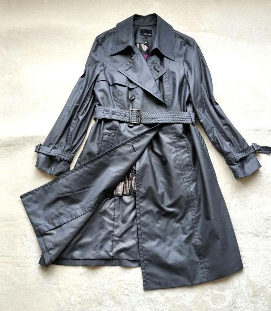 大きいサイズ22OCTOBREライナー付きベルト付きトレンチコートグレー46 61PUIvUoNeL._AC_SX342_.jpg